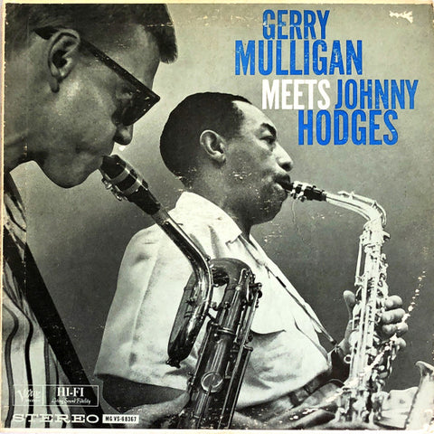 Front cover of Gerry Mulligan & Johnny Hodges – Gerry Mulligan Meets Johnny Hodges, Verve Records, US, 1960