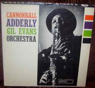Front cover of Gil Evans Orchestra Featuring Cannonball Adderley – New Bottle Old Wine, World Pacific Records, US, 1960