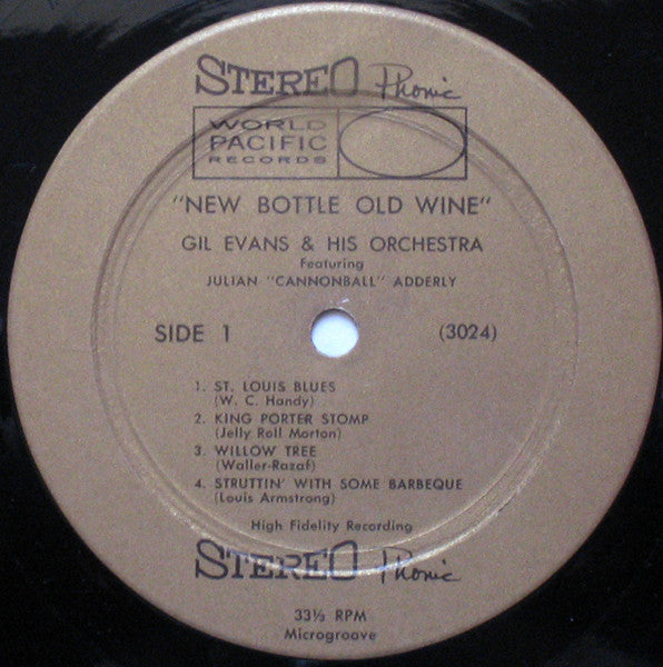 Gil Evans Orchestra Featuring Cannonball Adderley – New Bottle Old Wine, image 4