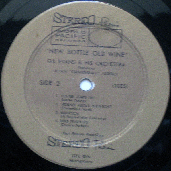 Gil Evans Orchestra Featuring Cannonball Adderley – New Bottle Old Wine, image 5