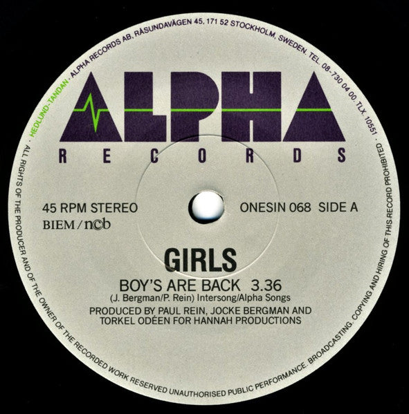 Girls! – Boys Are Back, image 3