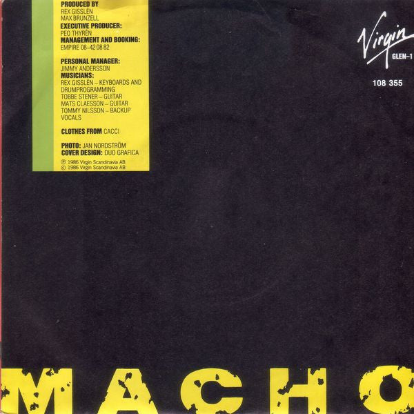 Glen Spove – Macho, image 2