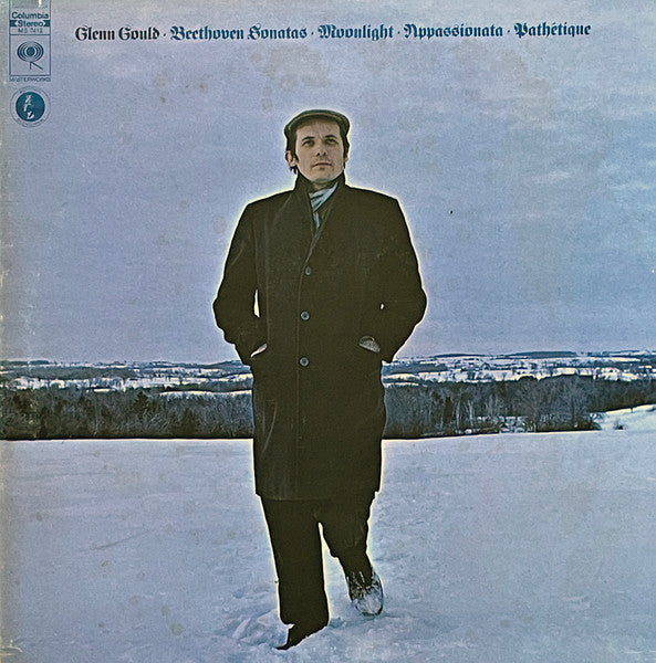 Front cover of Glenn Gould - Beethoven – Sonatas (Moonlight • Appassionata • Pathétique), Columbia Masterworks, US, 1970