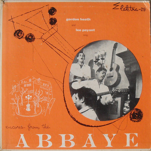 Front cover of Gordon Heath And Lee Payant – Encores From The Abbaye, Elektra, US