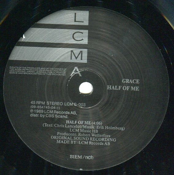 Grace – Half Of Me, image 3