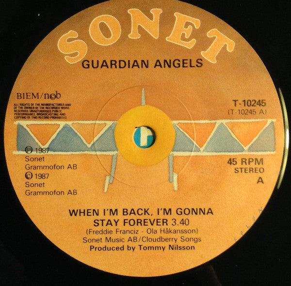Guardian Angels – When I'm Back, I'm Gonna Stay Forever, image 3