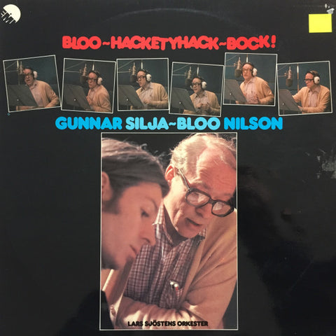 Front cover of Gunnar Silja-Bloo Nilson, Lars Sjöstens Orkester – Bloo-Hacketyhack-Bock, EMI, Sweden, 1976