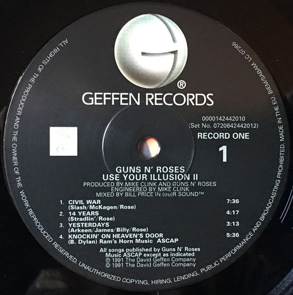 Guns N' Roses – Use Your Illusion II, image 3