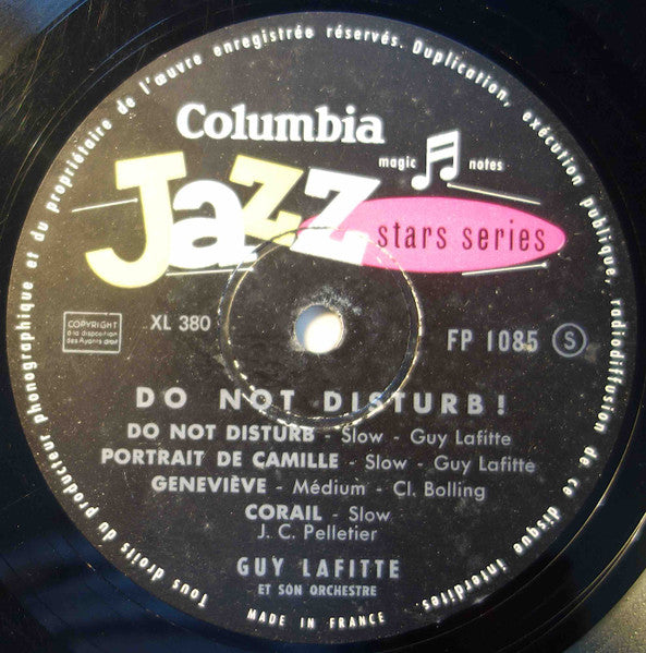 Guy Lafitte Et Son Orchestre – Do Not Disturb, image 3