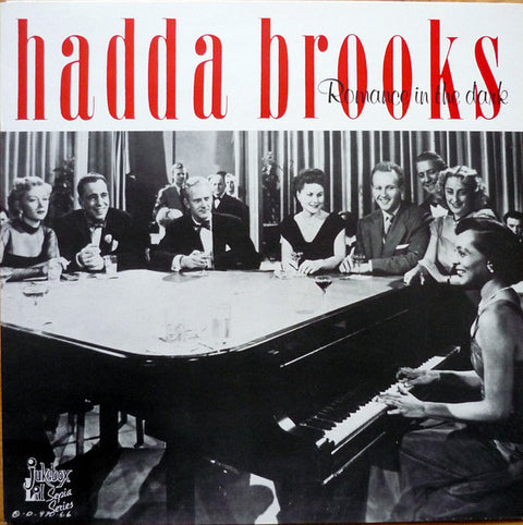Front cover of Hadda Brooks – Romance In The Dark, Jukebox Lil, Sweden, 1988