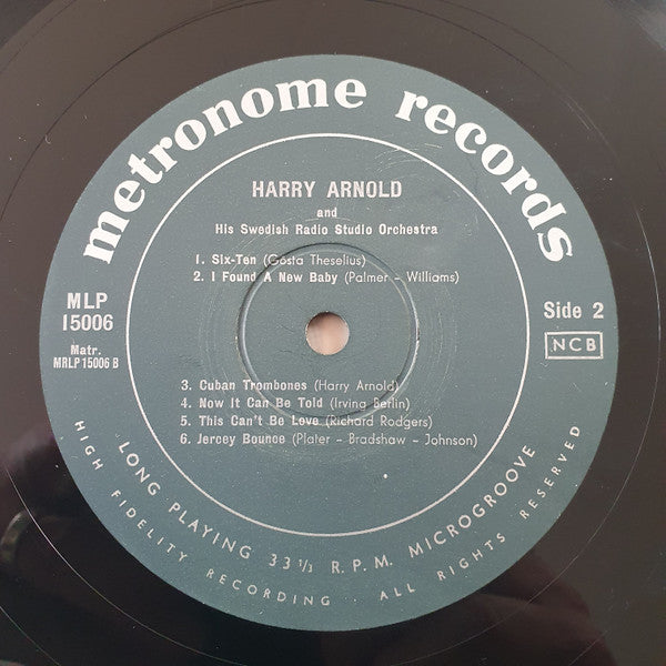 Harry Arnold And His Swedish Radio Studio Orchestra – This Is Harry And The Mystery Band, image 4