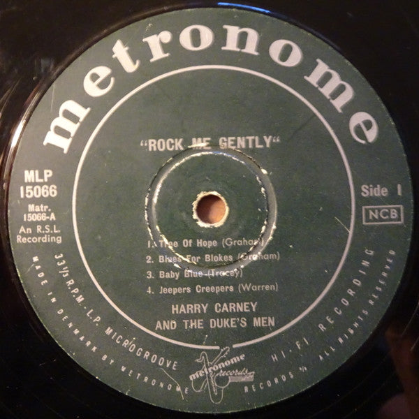 Harry Carney And The Duke's Men – Rock Me Gently, image 3