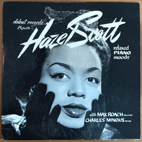 Front cover of Hazel Scott – Relaxed Piano Moods, Debut Records, US, 1955