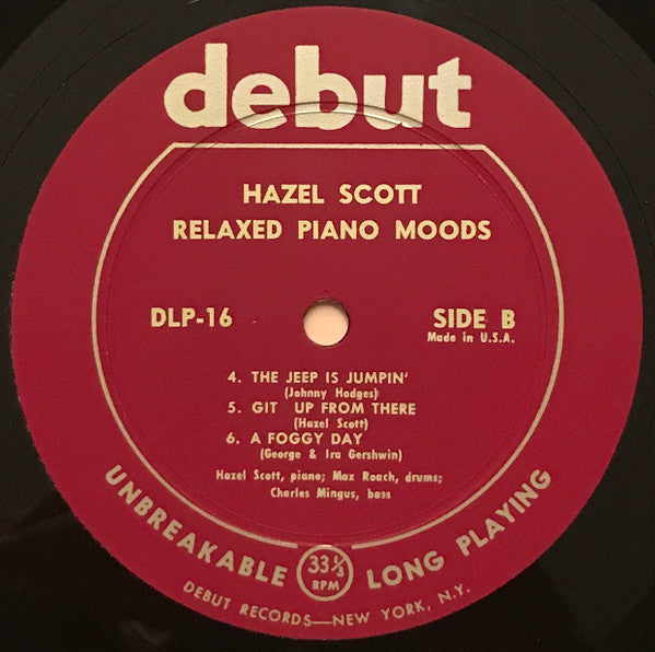 Hazel Scott – Relaxed Piano Moods, image 4