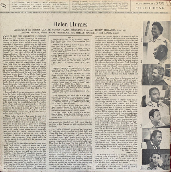 Helen Humes – Helen Humes, image 2