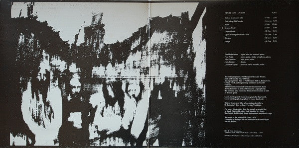 Henry Cow – Unrest, image 2