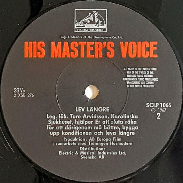 HKH Prinsessan Birgitta / Leg. Läk. Ture Arvidsson – Spänsta Med Birgitta / Lev Längre, image 4