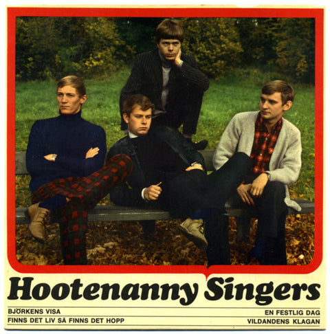 Front cover of Hootenanny Singers – Björkens Visa, Polar, Sweden, 1965