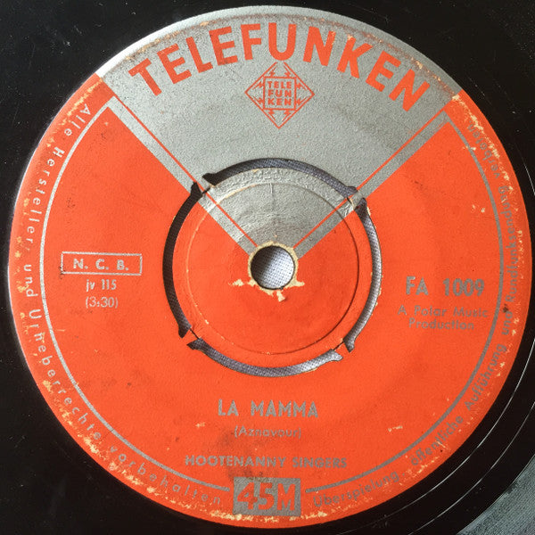 Hootenanny Singers – La Mamma / Gabrielle, image 2