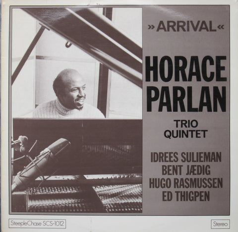Front cover of Horace Parlan – Arrival, SteepleChase, Denmark, 1974