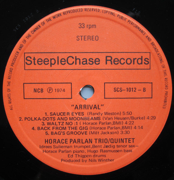 Horace Parlan – Arrival, image 4