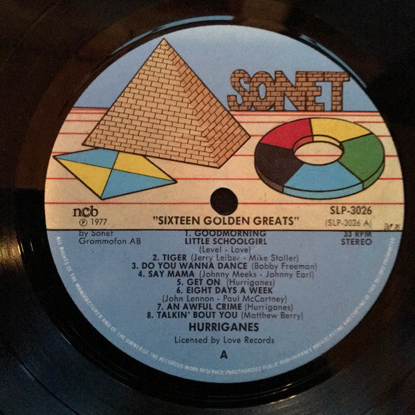 Hurriganes – Sixteen Golden Greats, image 3