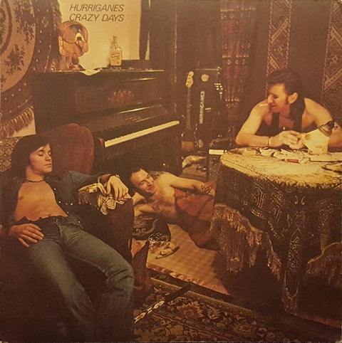 Front cover of Hurriganes – Crazy Days, Love Records, Finland, 1975