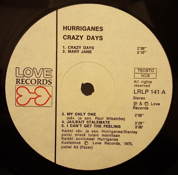 Hurriganes – Crazy Days, image 3