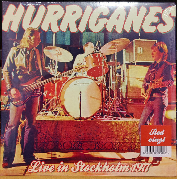 Front cover of Hurriganes – Live In Stockholm 1977, Lipposen Levy Ja Kasetti, Finland, 2022