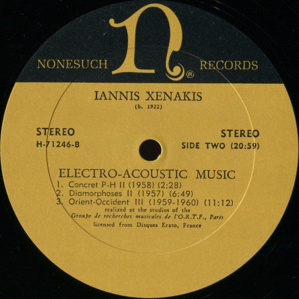 Iannis Xenakis – Electro-Acoustic Music, image 4