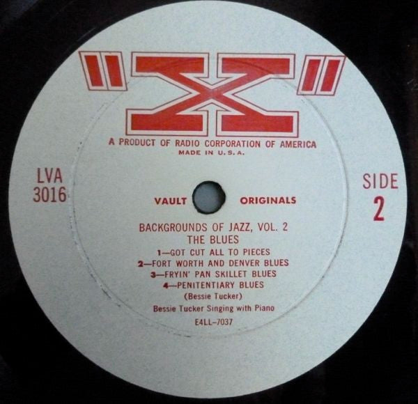 Ida May Mack / Bessie Tucker – Backgrounds Of Jazz, Volume 2: Country And Urban Blues, image 5