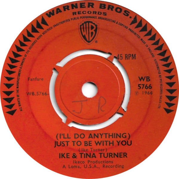 Ike & Tina Turner – Somebody (Somewhere) Needs You / (I'll Do Anything) Just To Be With You, image 2