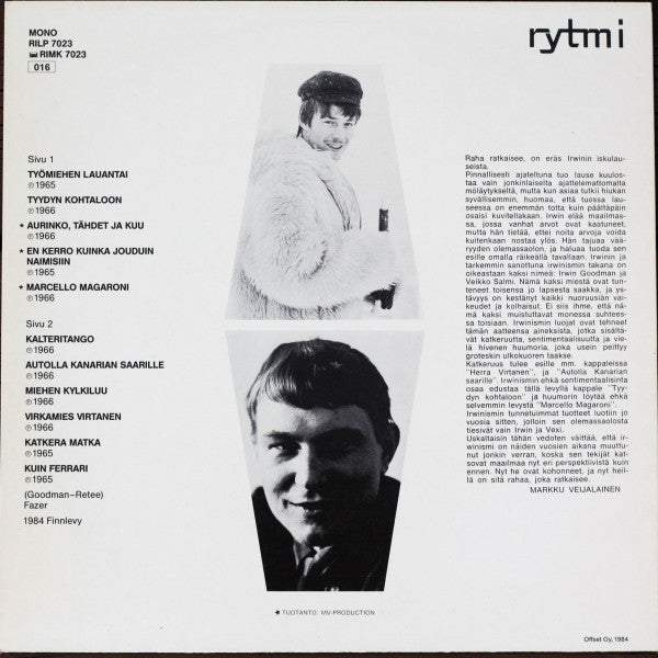 Irwin Goodman – Irwinismi, image 2