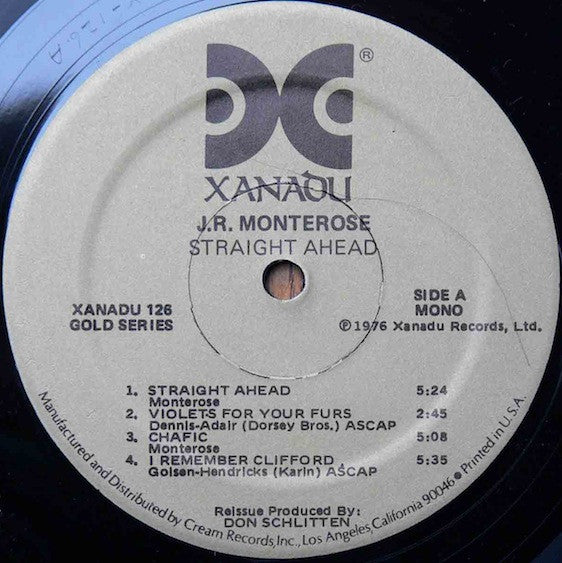 J.R. Monterose – Straight Ahead, image 3