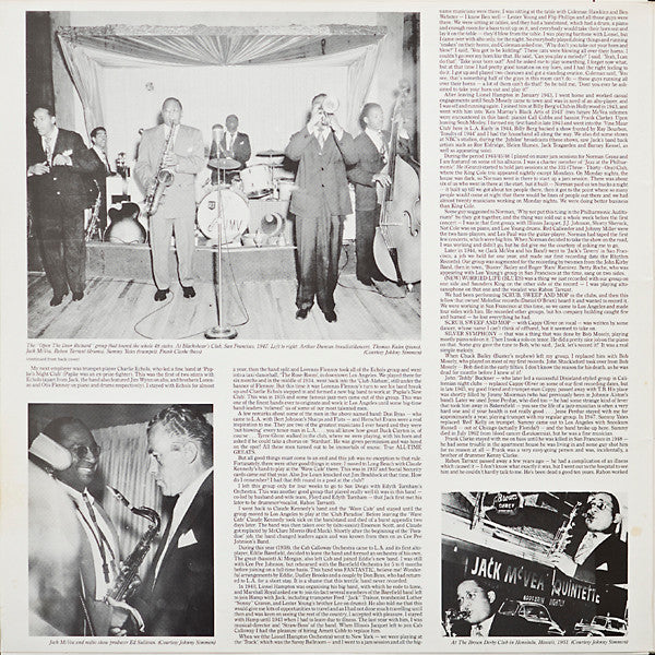Jack McVea And His Door Openers – Two Timin' Baby, image 3