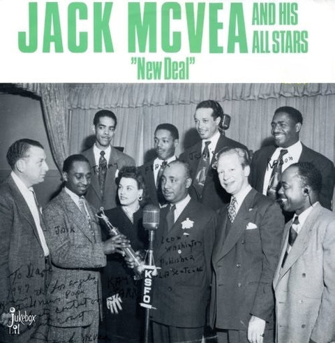 Front cover of Jack McVea And His All Stars – New Deal, Jukebox Lil, Sweden, 1989