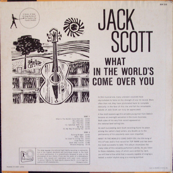 Jack Scott – What In The World's Come Over You, image 2