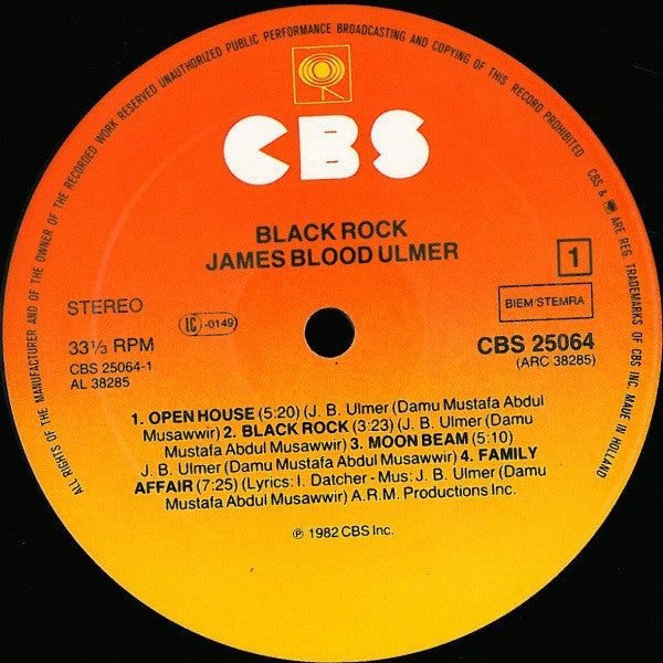 James Blood Ulmer – Black Rock, image 3