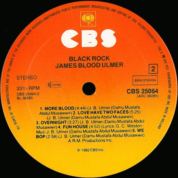 James Blood Ulmer – Black Rock, image 4