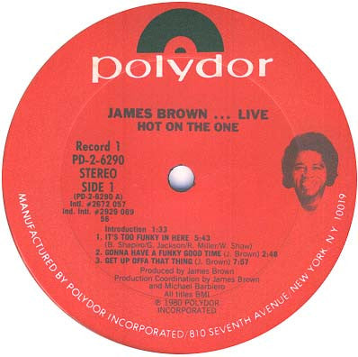 James Brown – ...Live Hot On The One, image 3