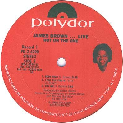 James Brown – ...Live Hot On The One, image 4