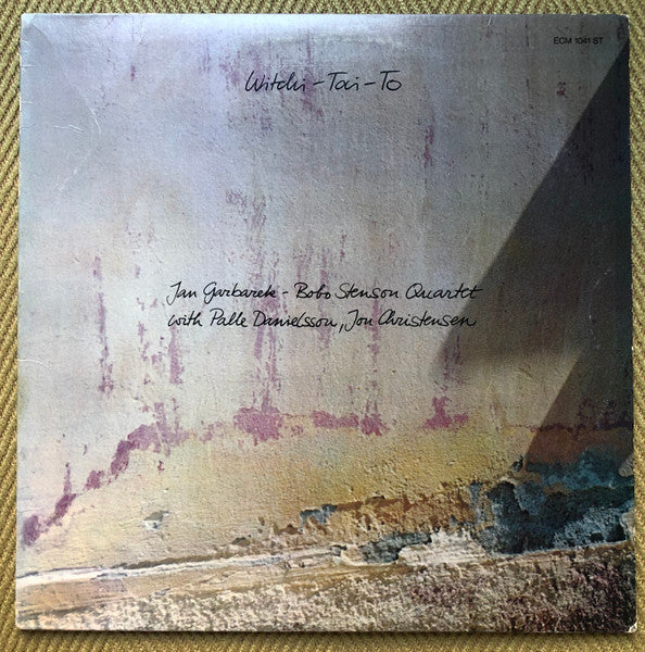 Front cover of Jan Garbarek - Bobo Stenson Quartet – Witchi-Tai-To, ECM Records, US, 1974