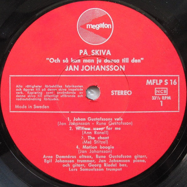 Jan Johansson – På Skiva Med Jan Johansson, image 3