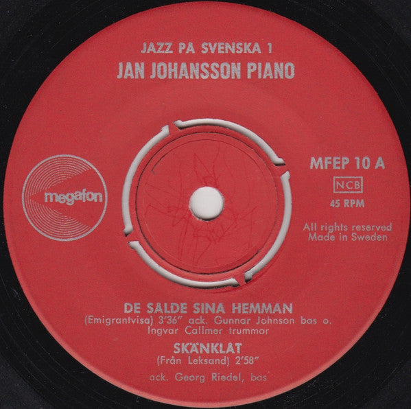 Jan Johansson – Jazz På Svenska, image 3
