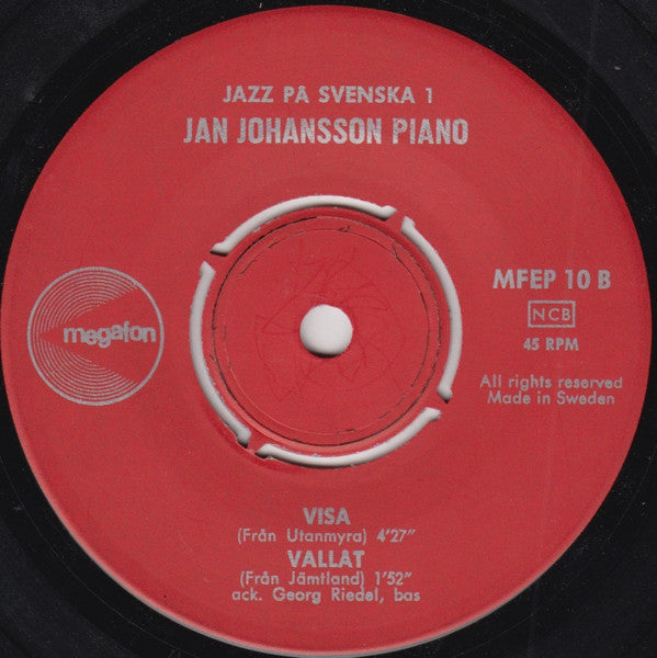 Jan Johansson – Jazz På Svenska, image 4