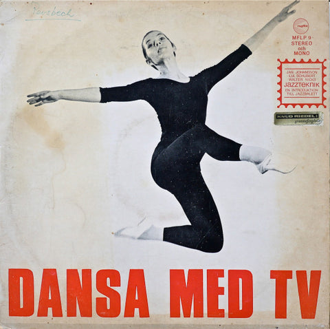 Front cover of Jan Johansson – Dansa Med TV, Megafon, Sweden, 1966