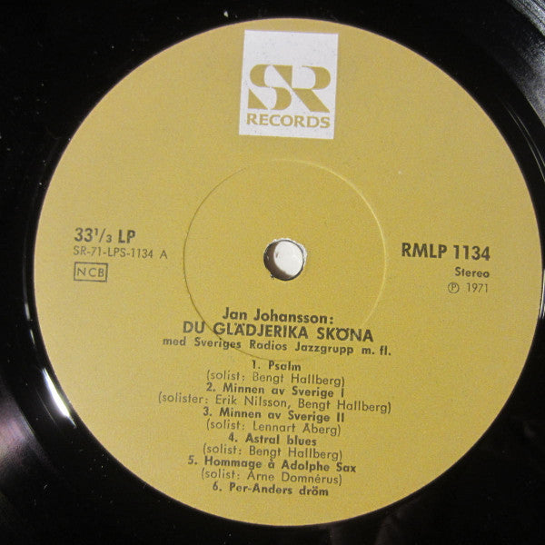 Jan Johansson – Du Glädjerika Sköna, image 5