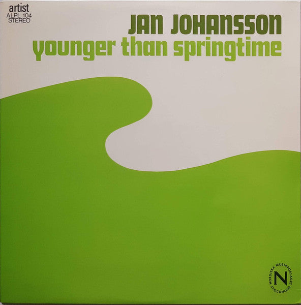 Front cover of Jan Johansson – Younger Than Springtime, Artist, Sweden, 1972