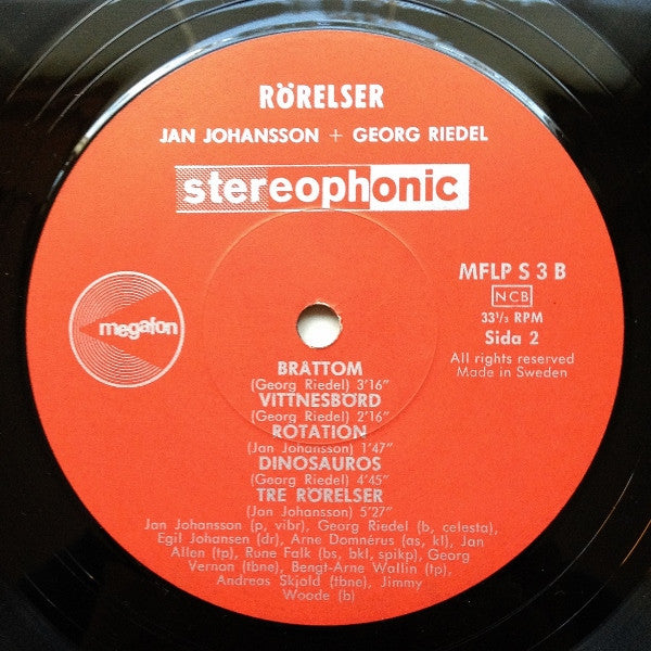 Jan Johansson / Georg Riedel – Rörelser, image 4