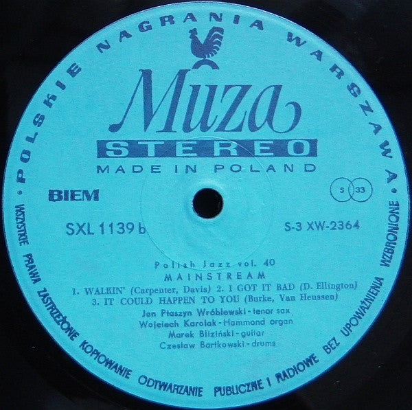 Jan "Ptaszyn" Wróblewski, Wojciech Karolak – Mainstream, image 4